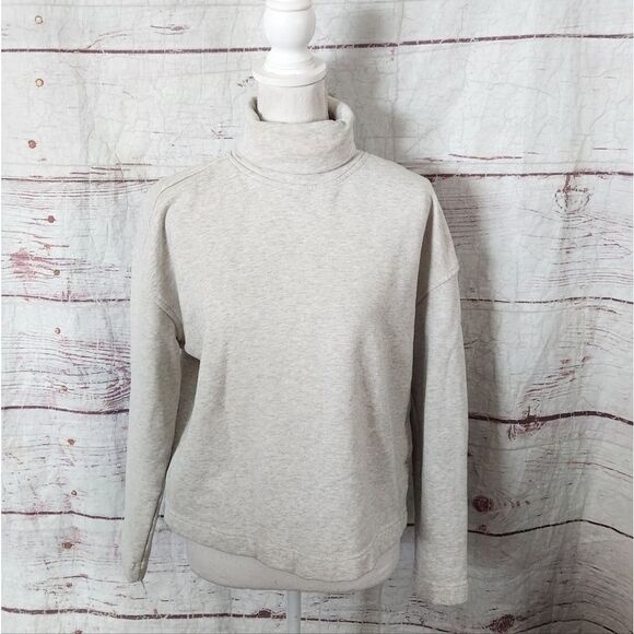 Everlane Organic Cotton The Turtleneck Sweatshirt Size XXS - Picture 1 of 7